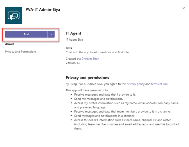 Publish Power Virtual Agents ChatBot And Deploy To MS Teams