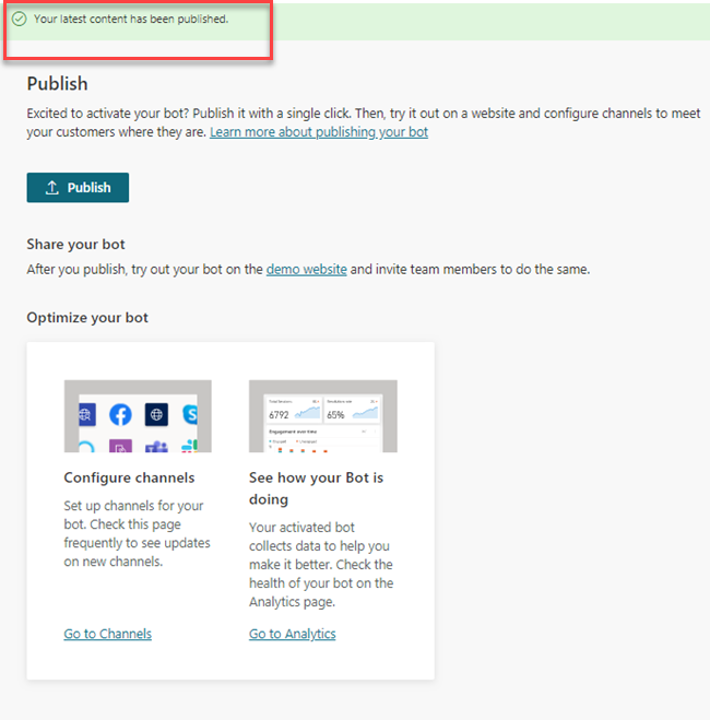 Publish Power Virtual Agents ChatBot And Deploy To MS Teams