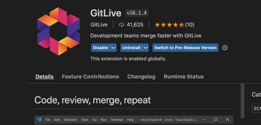 Pull sooner and merge faster in VS Code
