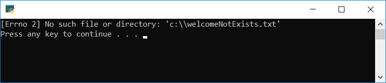 Python - File Management