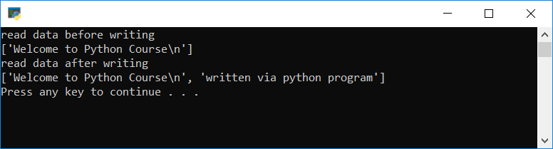 Python - File Management