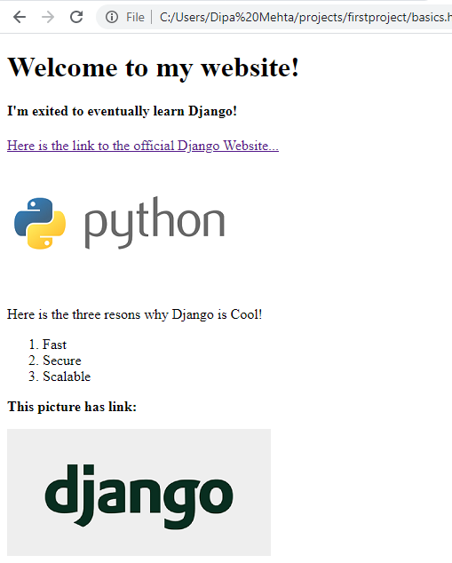 Django Bootcamp🐍 With Atom Editor