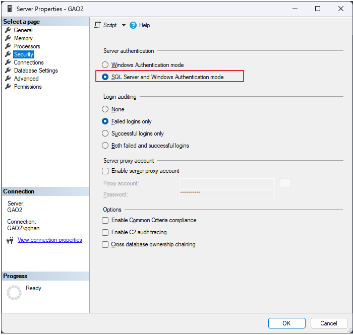 SQL Server Installation