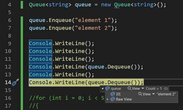 Learn about Queue in C# with examples