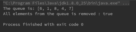 Queue Interface in Java