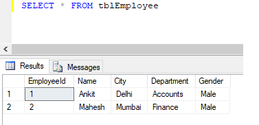 Razor Page Web Application With ASP.NET Core Using ADO.NET