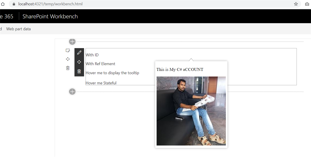 React Tooltip In SPFX