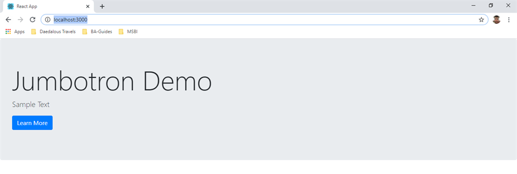 Reactstrap Components In ReactJS