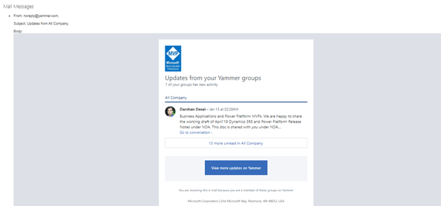 Read Email From Mailbox Folders Using Microsoft Graph API