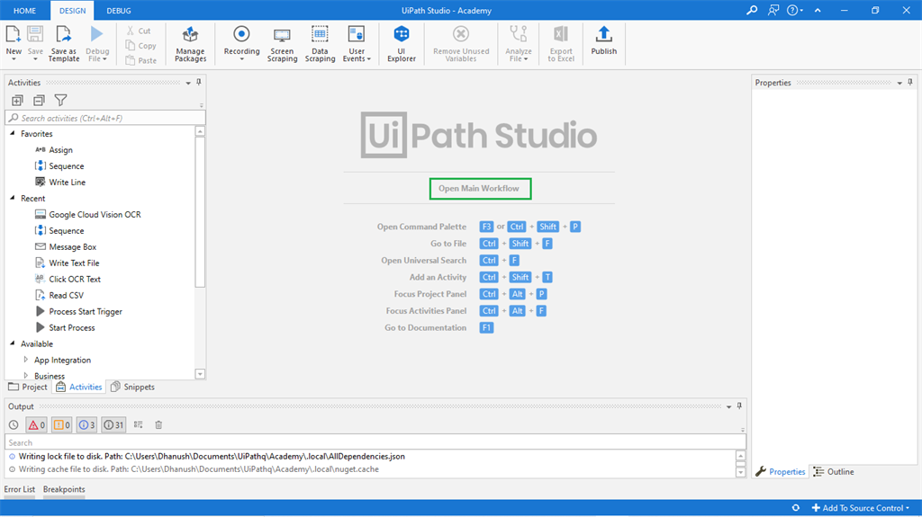 Reading And Writing The Text From A Scanned PDF Using RPA