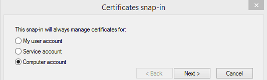 certificatessnap