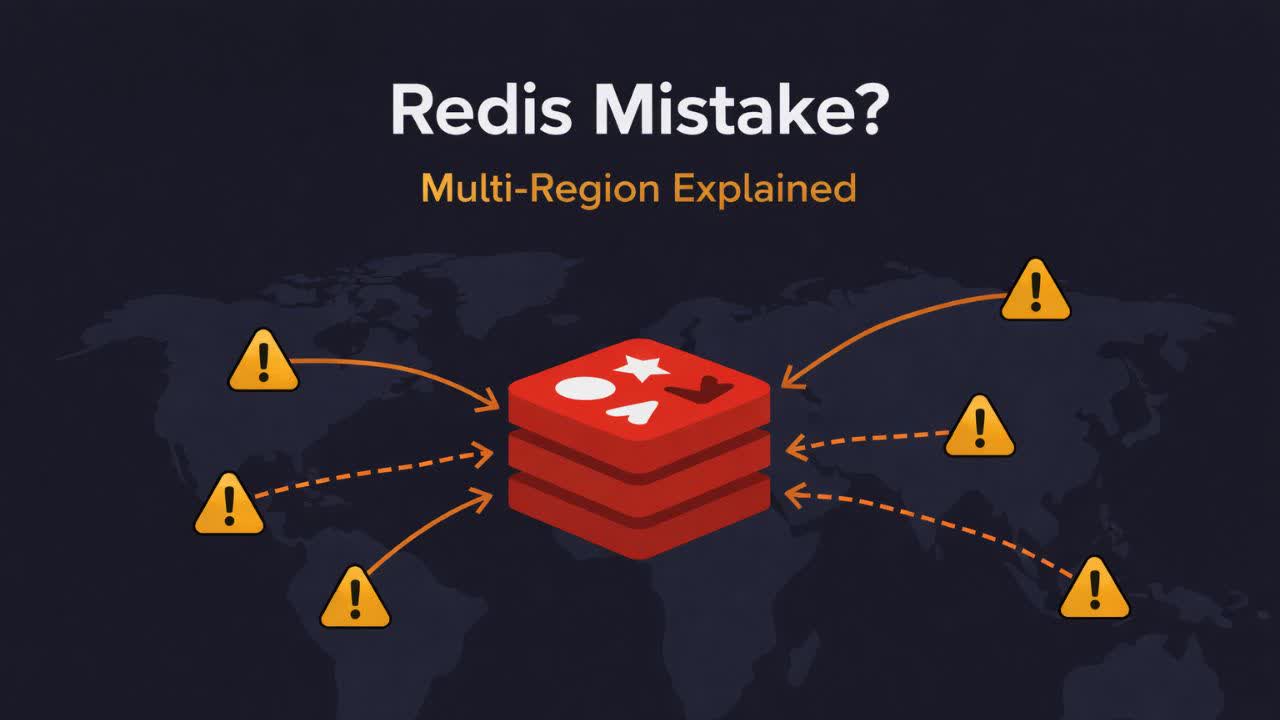 Redis Multi-Region Architecture Explained (Latency, Replication & Real Problems)