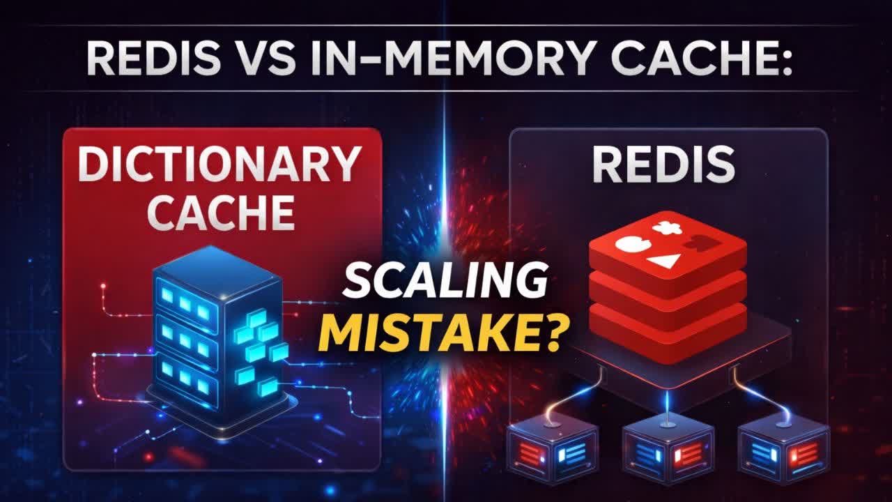 Redis vs In-Memory Cache: The Scaling Mistake Developers Make
