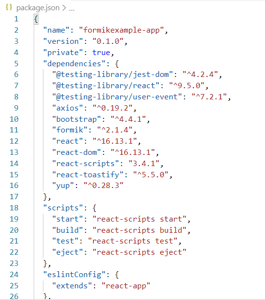 Registration Page In React Using Formik, Web API And SQL