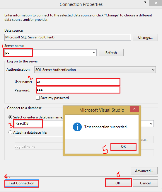 Registration Page In React Using Formik, Web API And SQL