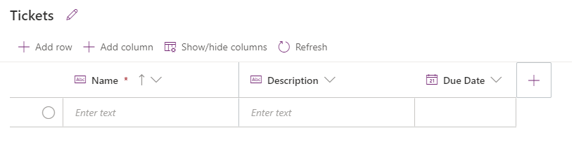 Relationship between tables in Dataverse using PowerApp from MS Team