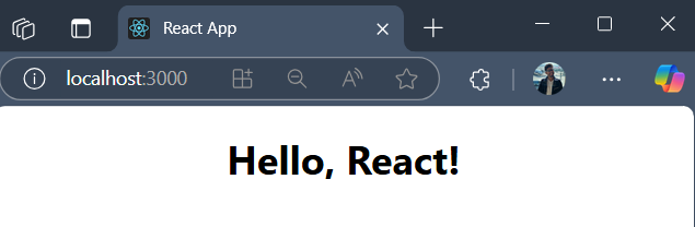 React