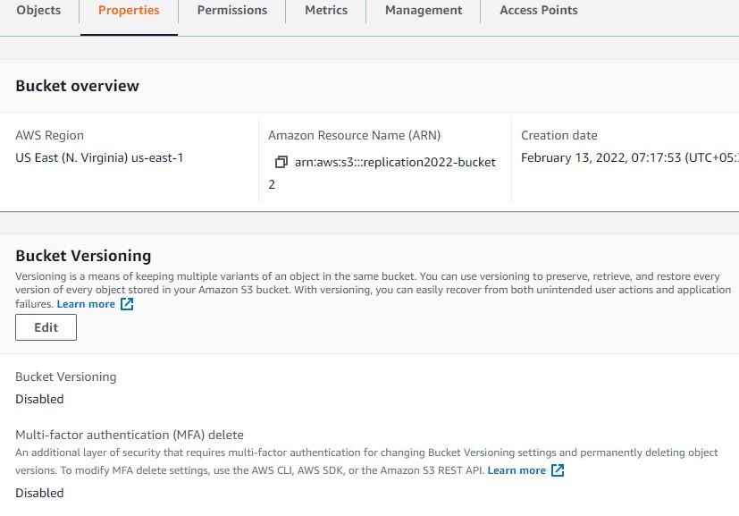 Replicate Existing Objects Using AWS S3 Batch Replication