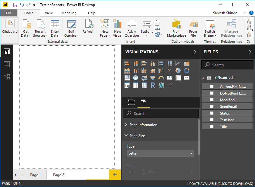 Reporting Using Power BI With SharePoint As Data Source