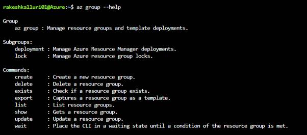 Resource Group In Azure
