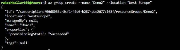 Resource Group In Azure