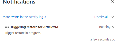 How to Restore either Data from a Virtual Server Hard drive, or the Entire Virtual Server, in any Region