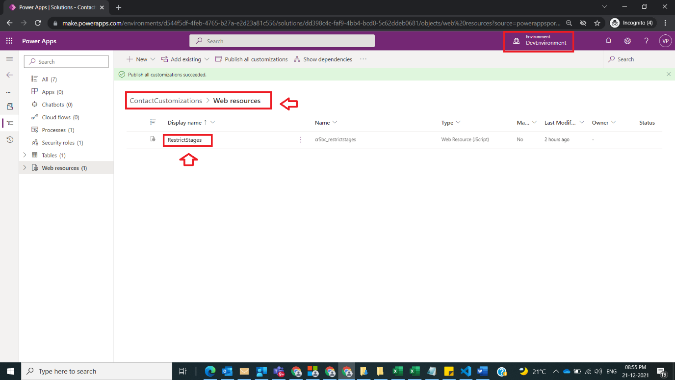 Restrict Manual Movement of Stages using JavaScript in BPF Figure 2