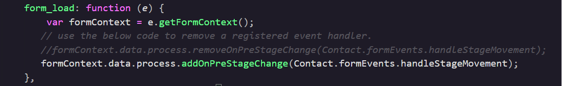 Restrict Manual Movement of Stages using JavaScript in BPF Figure 3