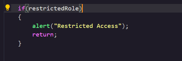 Restrict Stage Movement Based On Roles using JavaScript in BPF Figure 6