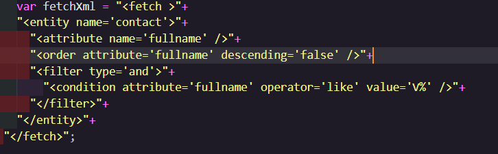 Retrieve Data Using FetchXMLWebAPI with Webresource in Dynamics CRM Figure 4