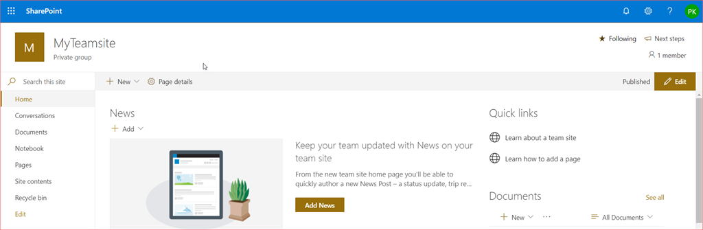 Reusing A Deleted SharePoint Online Team Site Name