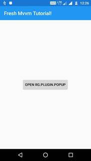 Rg Popup In Xamarin.Forms Using Fresh MVVM