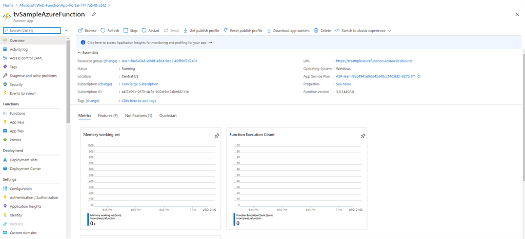 Road To AZ-204 - Implement Azure Functions