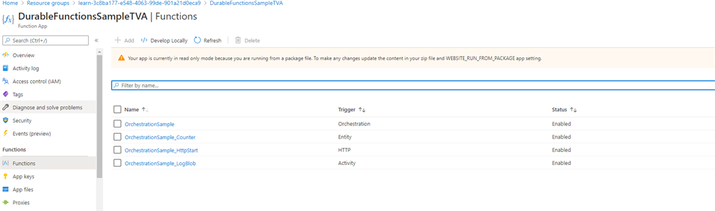 Road To AZ-204 - Implement Azure Functions