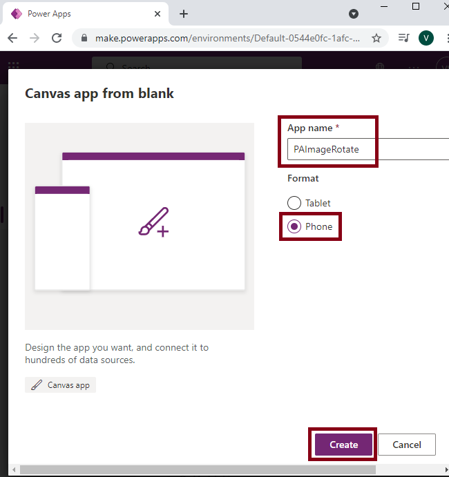 Rotating An Image In Power Apps