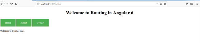 Routing and WildCard Route In Angular 6