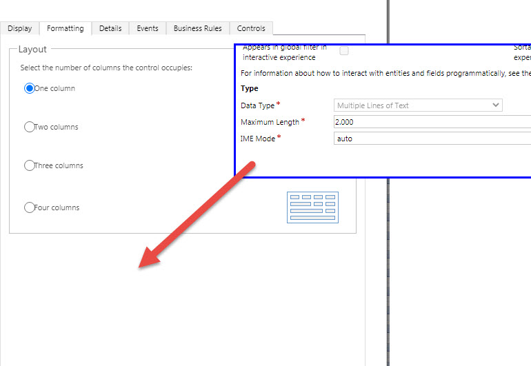 Row Layout Option Is Missing In Multiline Field