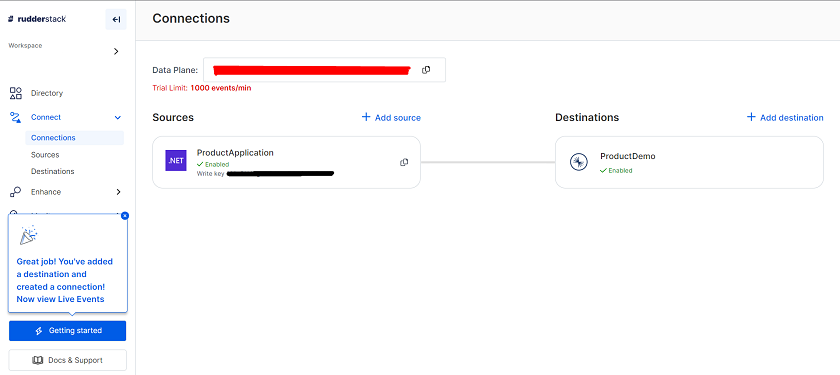 Rudderstack Introduction And Implementation Using .NET Core 7 Web API