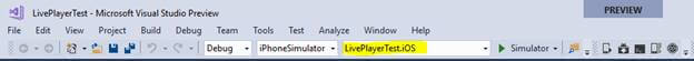 Xamarin Live Player