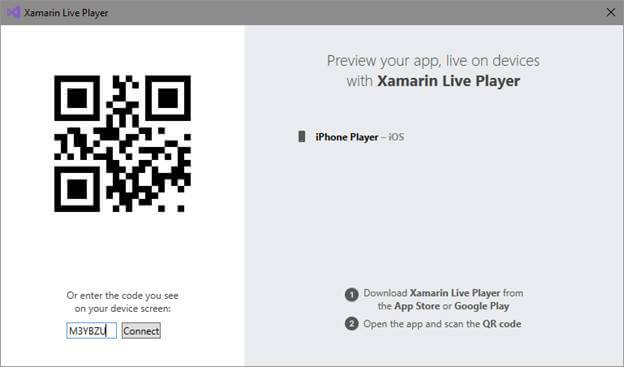 Xamarin Live Player