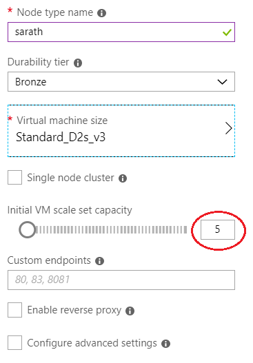 Running ASP.NET Core Application in Azure Service Fabric Cluster