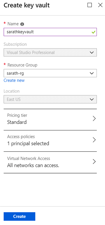 Running ASP.NET Core Application in Azure Service Fabric Cluster
