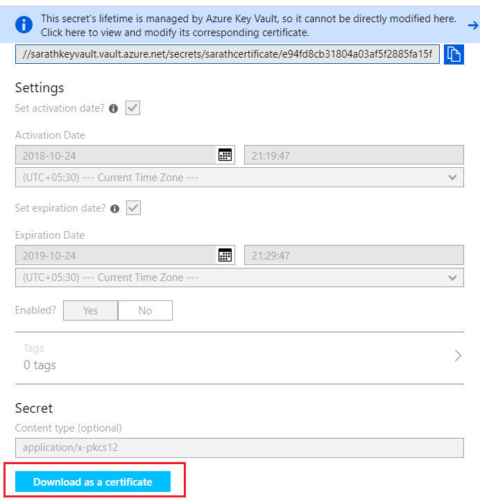 Running ASP.NET Core Application in Azure Service Fabric Cluster