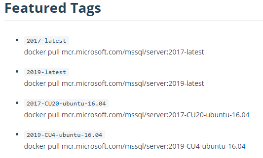 Running SQL Server On My Mac With Docker
