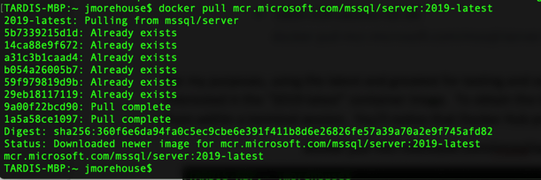 Running SQL Server On My Mac With Docker