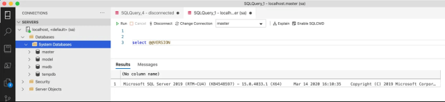 Running SQL Server On My Mac With Docker