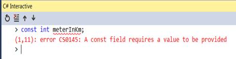 Runtime And Compiletime Constants In C#