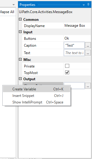 Sample Hello Program UIPath And Use Of Variables