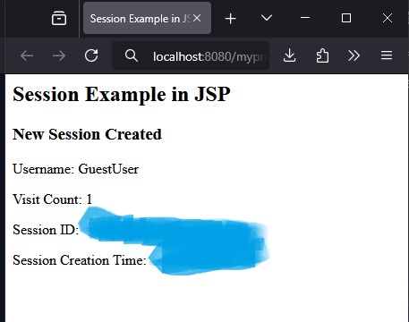 Scope Communication Object in JSP