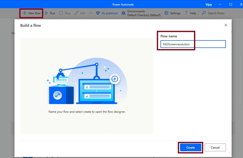 Screen Resolution in Desktop flow